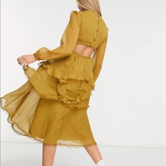 ASOS midi long sleeve dress - Picture 2 of 5